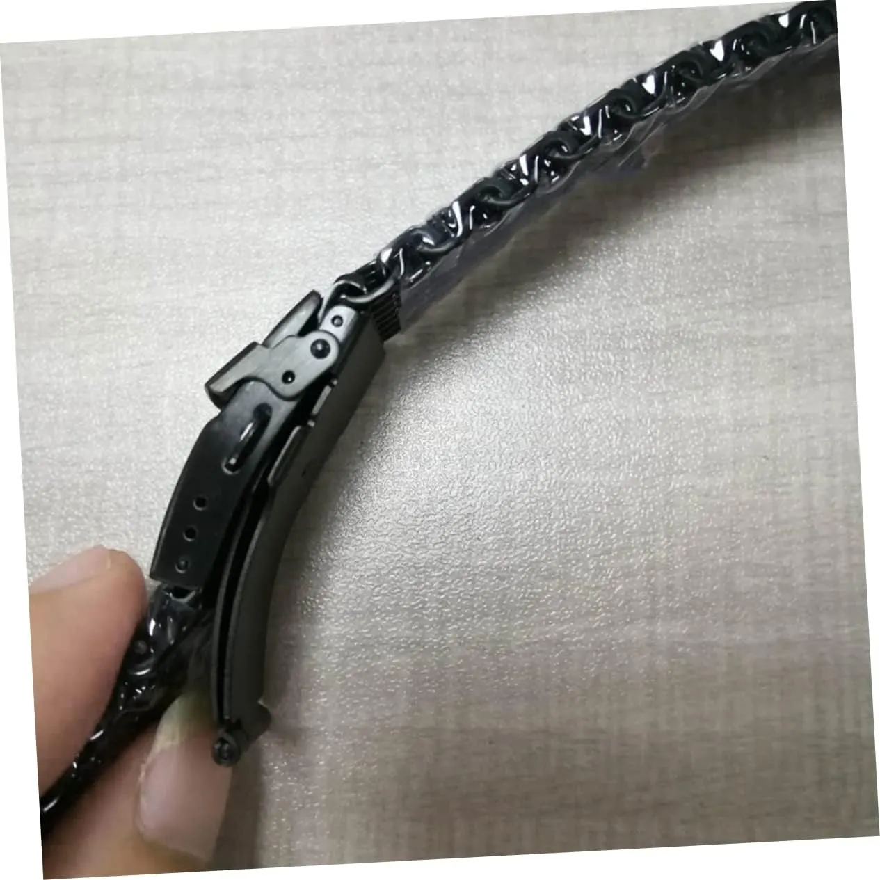 Watch Band Belt Watchbnad Strap ingredient hexagon bump mechanize parasitism Watch Band Replacement Stainless Watch Strap Mesh 