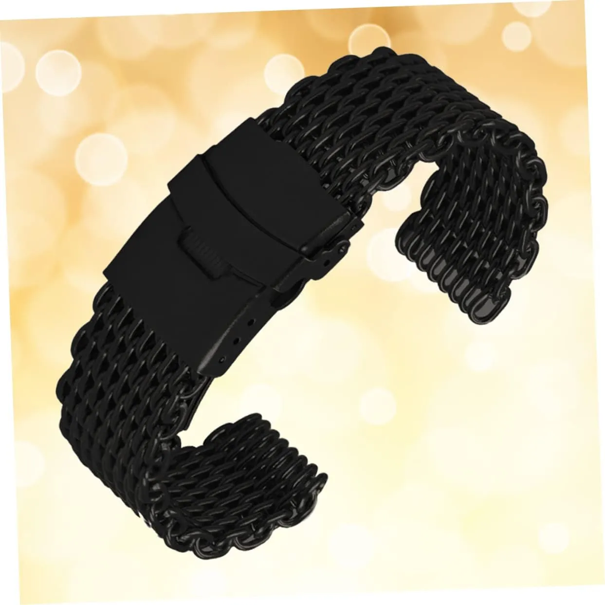 Watch Band Belt Watchbnad Strap ingredient hexagon bump mechanize parasitism Watch Band Replacement Stainless Watch Strap Mesh 
