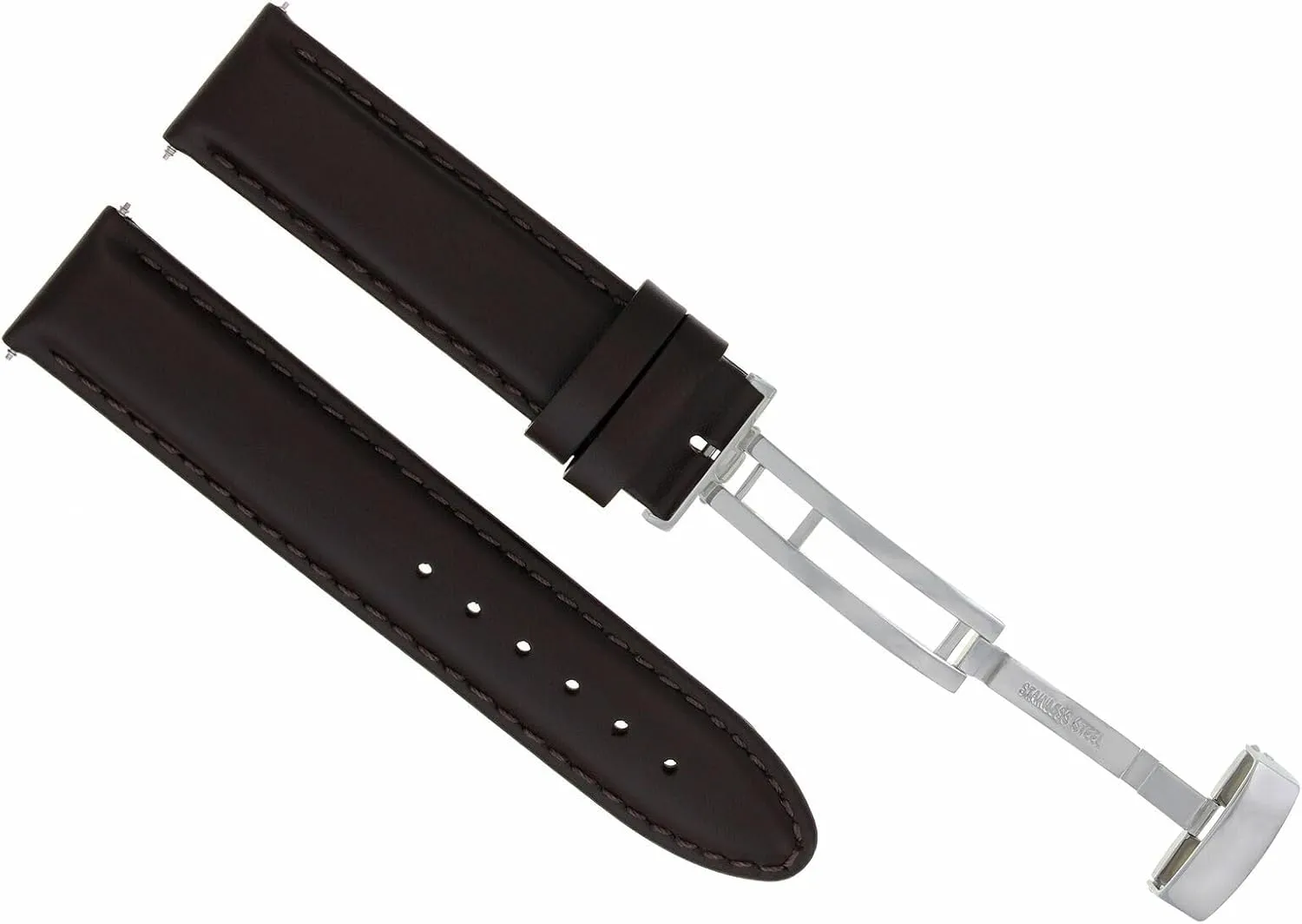 Watch Band Strap Compatible With Men's Kenneth Cole Watch Bracelet Dark Brown Ewatchparts 22mm gamma ductile wale urgent filmmaker meteorite Leather 