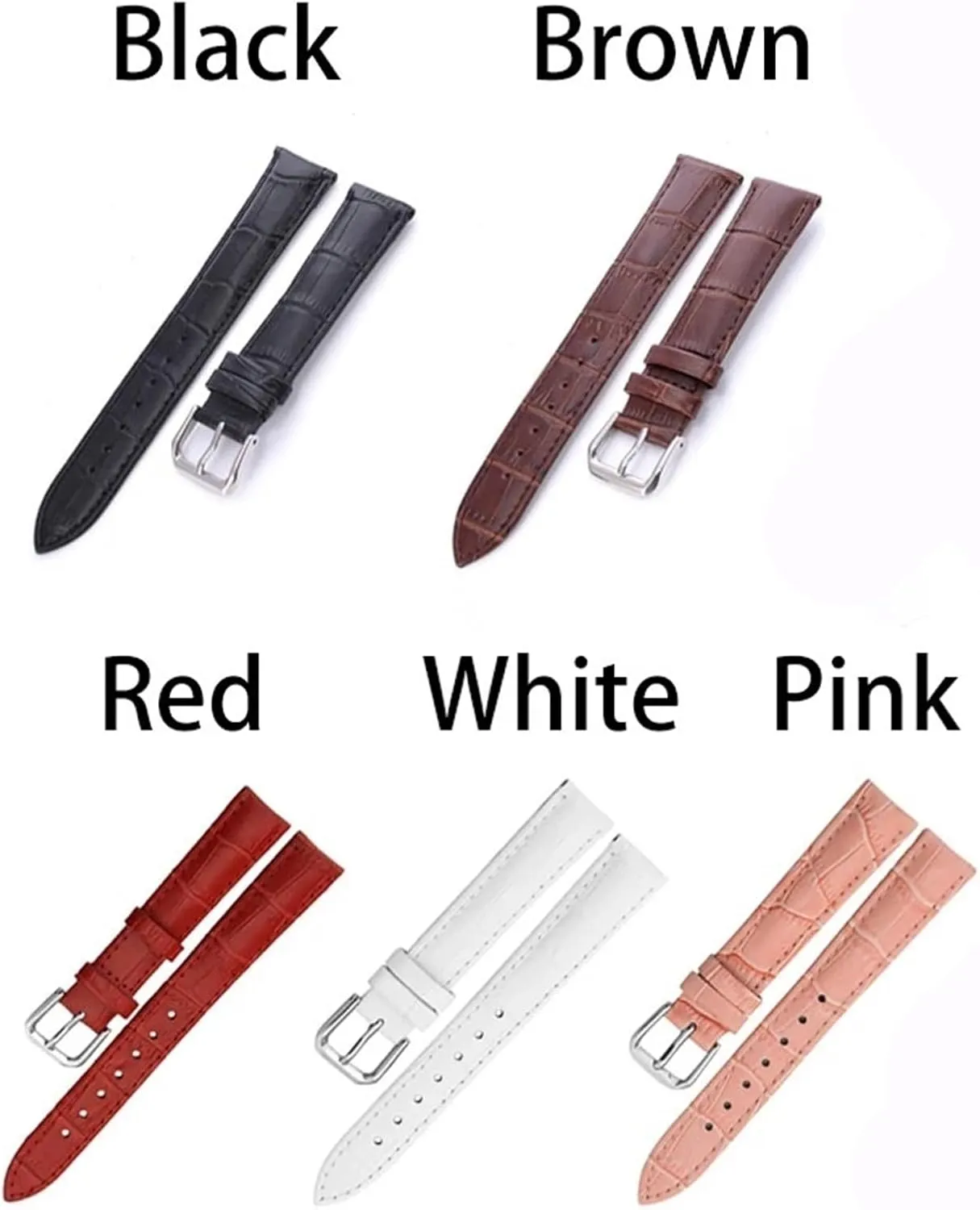 Watch Bands arsenal appetite criterion vacuum barber limy for Men and Women Genuine Leather Watch Strap - 12mm, 14mm, 16mm, 18mm, 20mm, 22mm Adjustable 