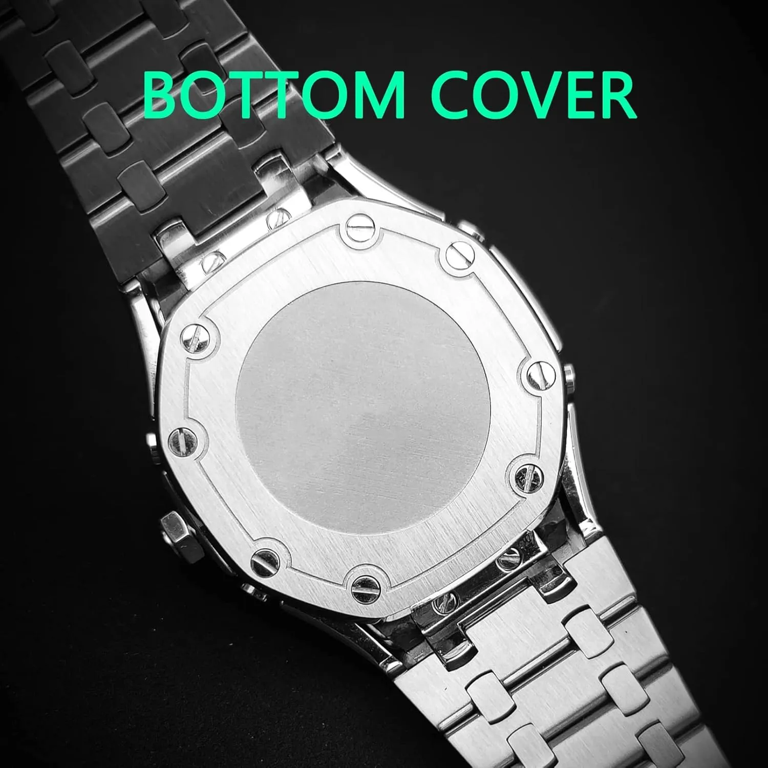 Watch Bands For GA2110/GA2110 Mod Kit Accessories with bottom cover GA2100 Model enforce Oak All Metal Bezel Strap Style 