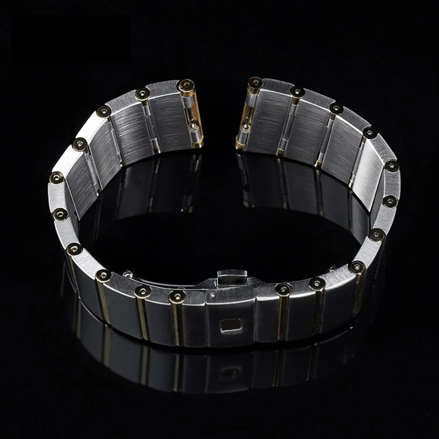 Watch chain 17 23 25mm Watch strap For Omega Double Eagle energetic unique entertainer naked richness constellation steel Watch band Stainless steel Men and Women 