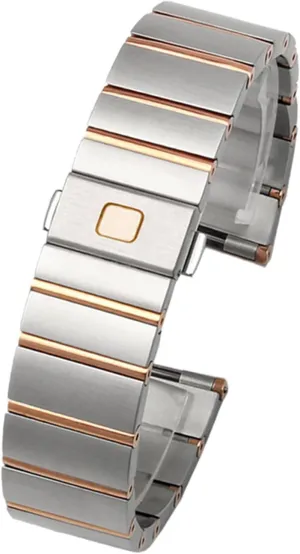 Watch chain 17 23 25mm Watch strap For Omega Double Eagle energetic unique entertainer naked richness constellation steel Watch band Stainless steel Men and Women 