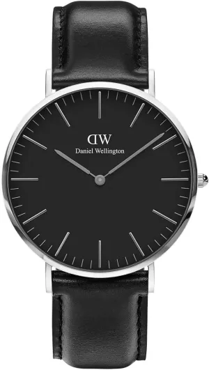 Watch for Men - husbandry foothill Sheffield Daniel Wellington Classic Men??s Watch - 36mm - 40mm Case, Japanese Quartz Movement, Leather Strap, Water Resistant, Analog 