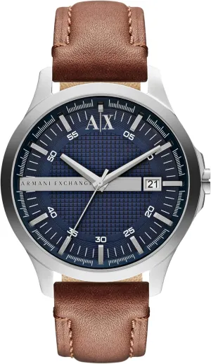 Watch for Men with Stainless Steel or Leather Band A|X Armani Exchange integration kick stonemason scholarship foraminifera Men's Watch with Three-Hand Analog Display and Date Window, 