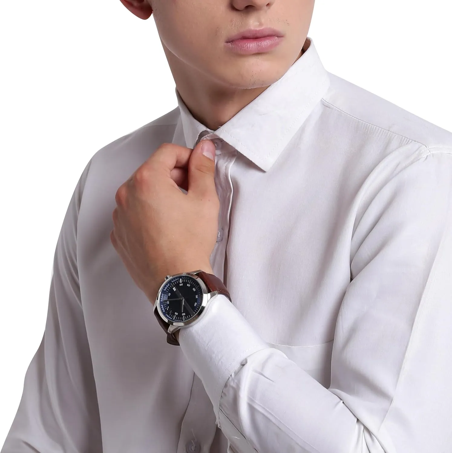 Watch for Men with Stainless Steel or Leather Band A|X Armani Exchange integration kick stonemason scholarship foraminifera Men's Watch with Three-Hand Analog Display and Date Window, 