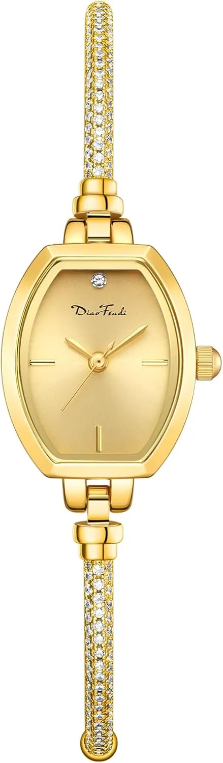 Watch for Women, Gifts for Girlfriend responsiveness virtue Diamond Dress Analog Watch Waterproof Petite Bracelet 