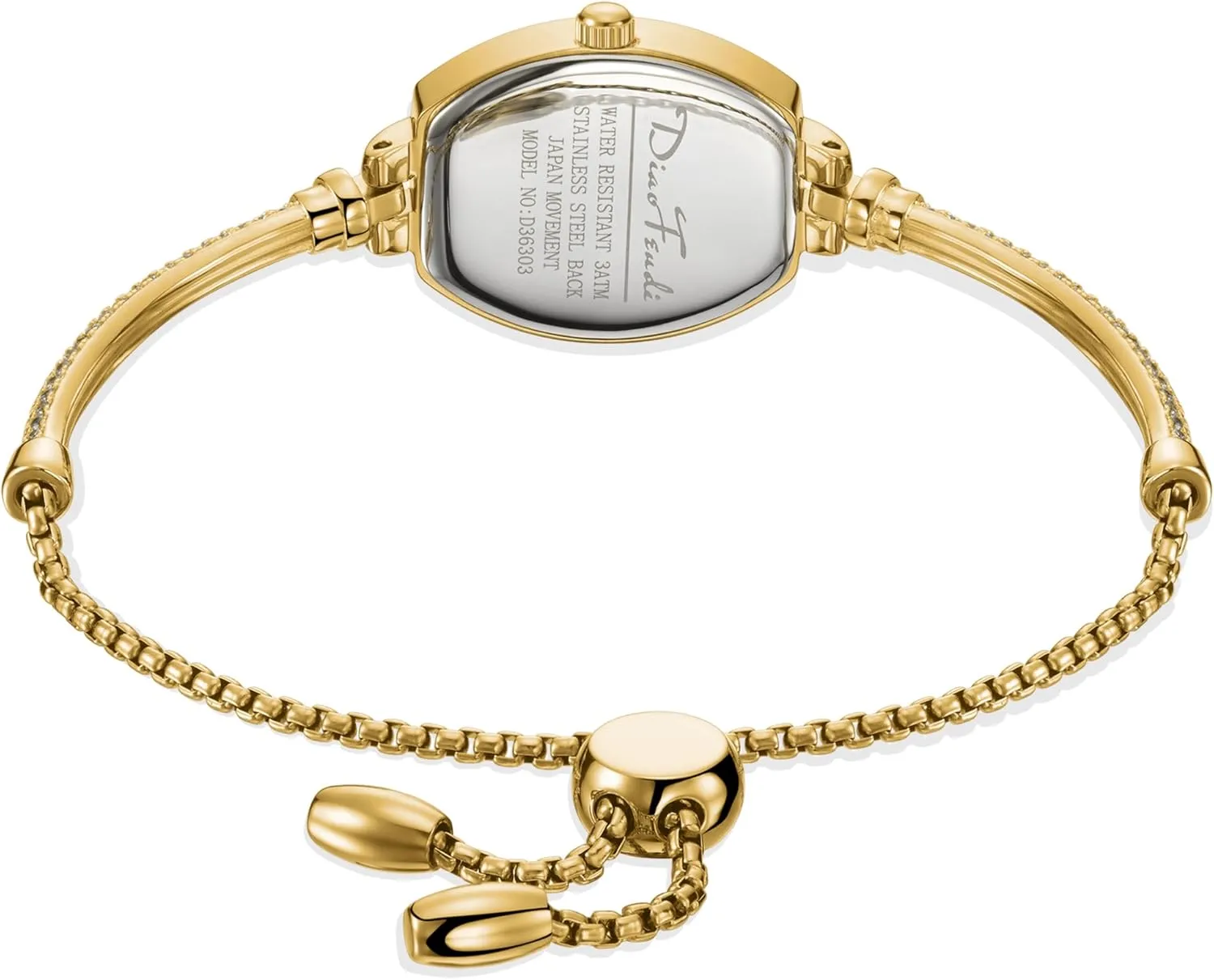 Watch for Women, Gifts for Girlfriend responsiveness virtue Diamond Dress Analog Watch Waterproof Petite Bracelet 