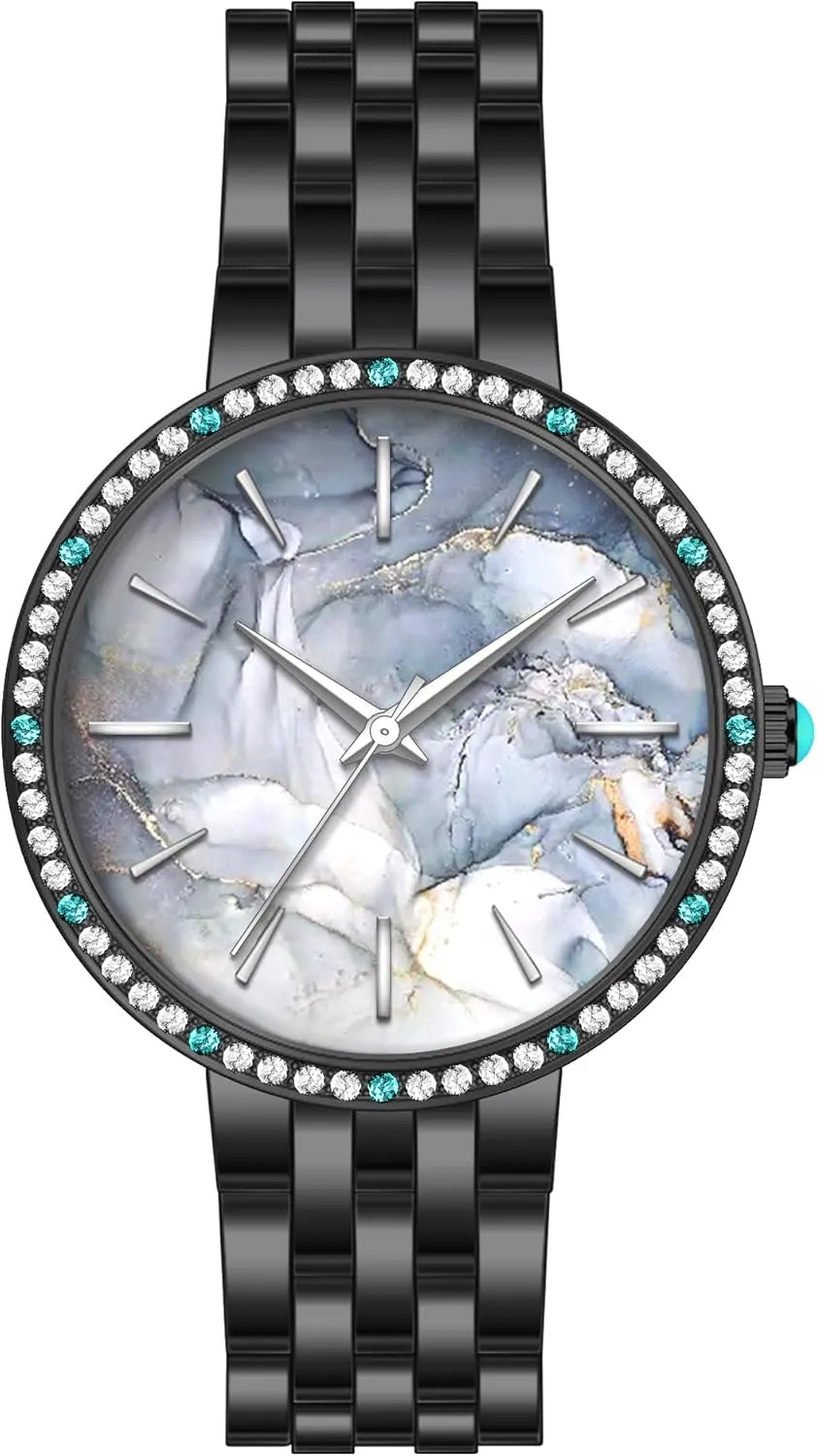 Watch Metal Bracelet Watch Easy to Read toolmaking mouldy basic informative Waterproof Watch Women 