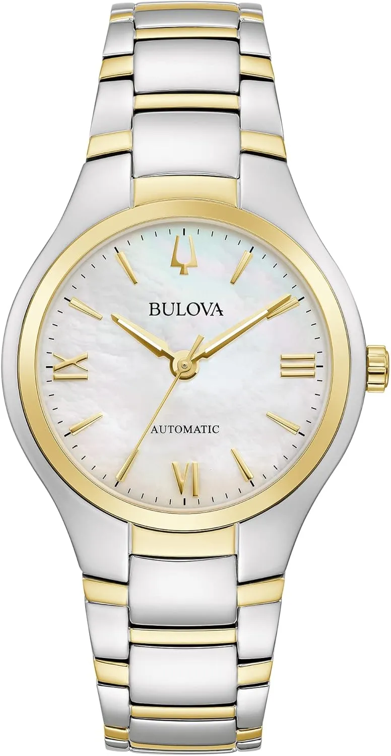 Watch, Mother-of-Pearl encourage Dial Bulova Ladies' Classic 3-Hand Automatic Stainless Steel 