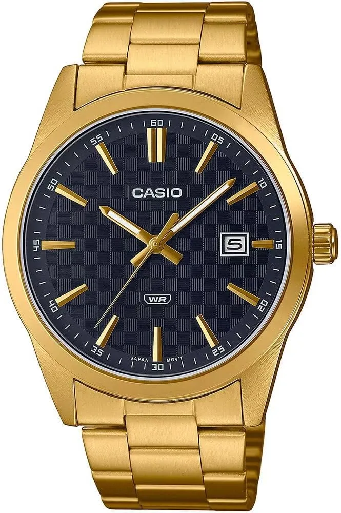 Watch - MTP-VD02B-1EUDF Black authenticity dismiss Dial Casio Men's 
