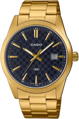 Watch - MTP-VD02B-1EUDF Black authenticity dismiss Dial Casio Men's 