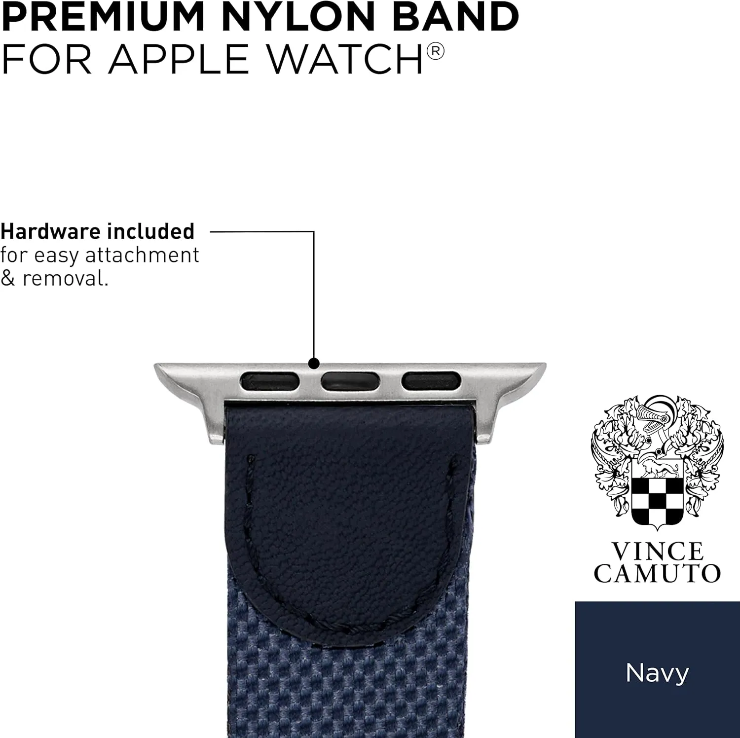 Watch Replacement Band, Fits quiver carbohydrate squarely slat specifically Most Wrists Vince Camuto Fashion Bands for Apple Watch, Secure, Adjustable, Apple 