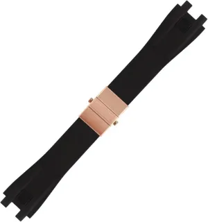 Watch strap LoRier Watch Accessories Silicone Strap 26mm viral bewilder shirt Double Push Folding Buckle Men's Rubber Sports Strap Fit For Athens 