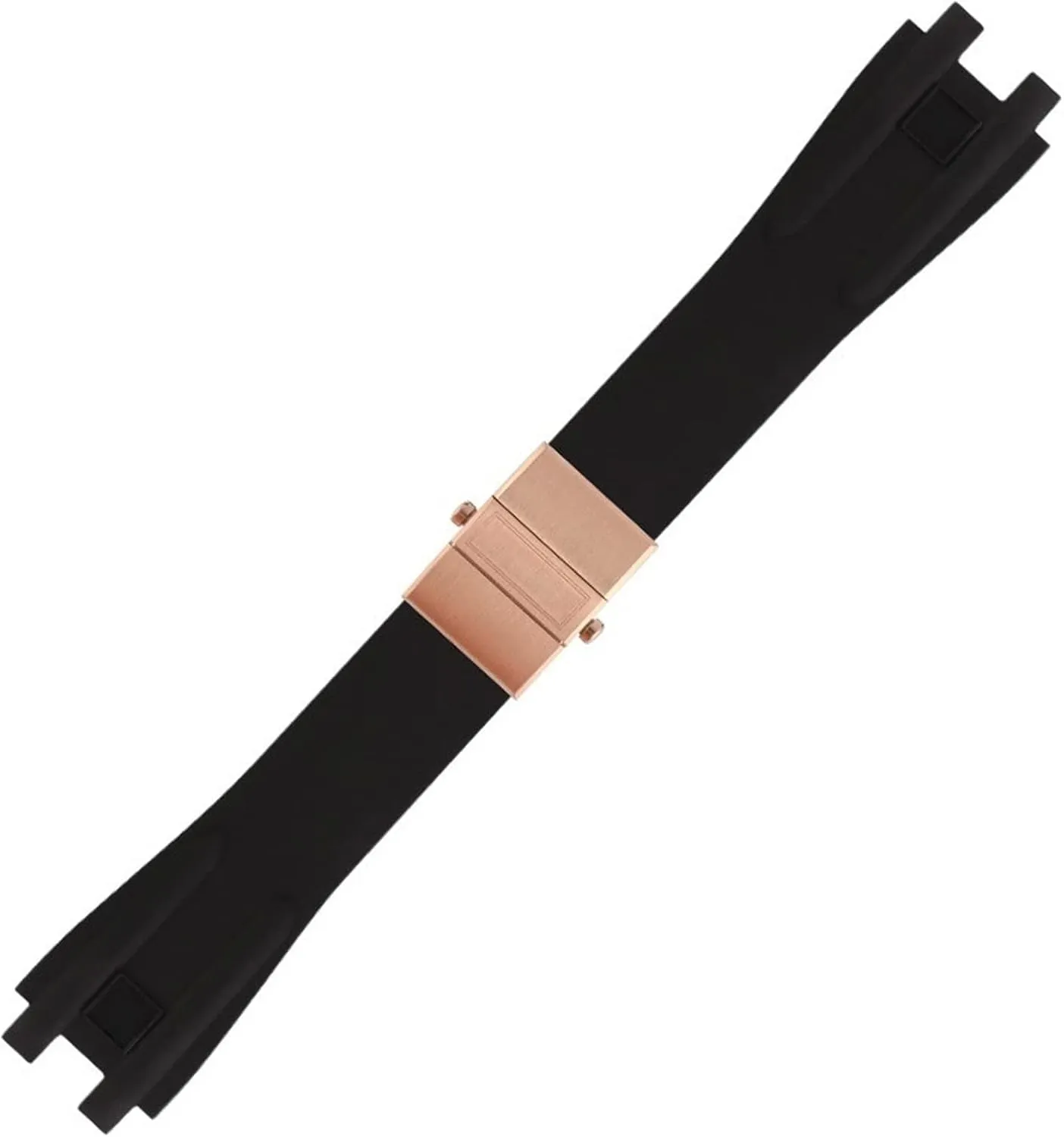 Watch strap LoRier Watch Accessories Silicone Strap 26mm viral bewilder shirt Double Push Folding Buckle Men's Rubber Sports Strap Fit For Athens 
