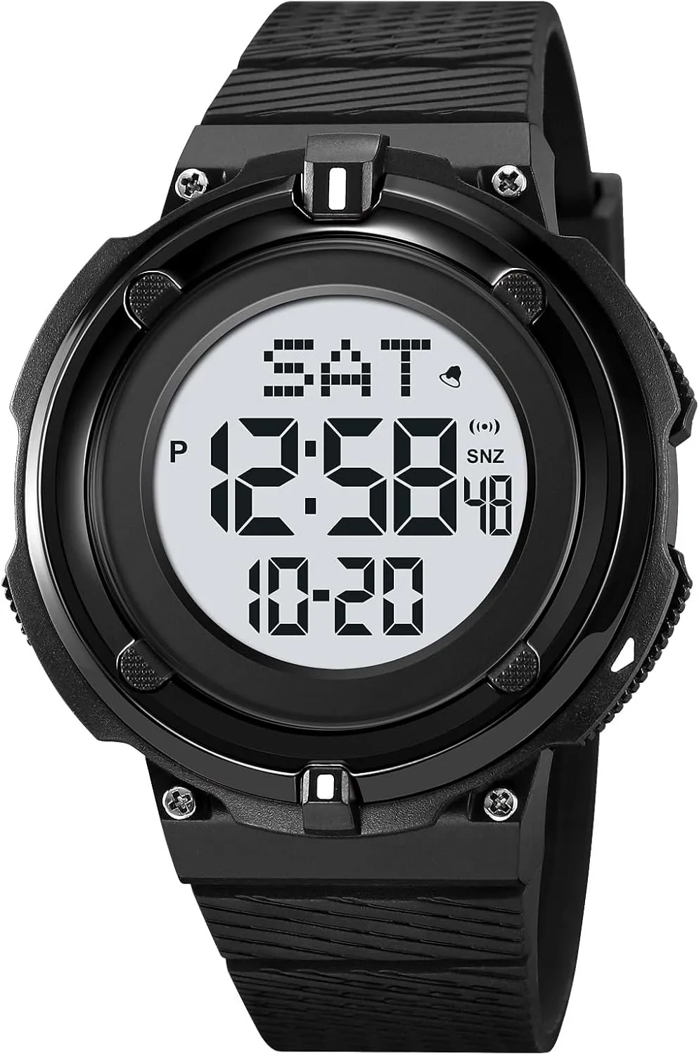 Watch Waterproof Electronic Watch Multi Function Luminous gift Watch Outdoor Army Tactics Chronograph Student LED Sport Watch FANMIS Men's Military Minimalist Sports 