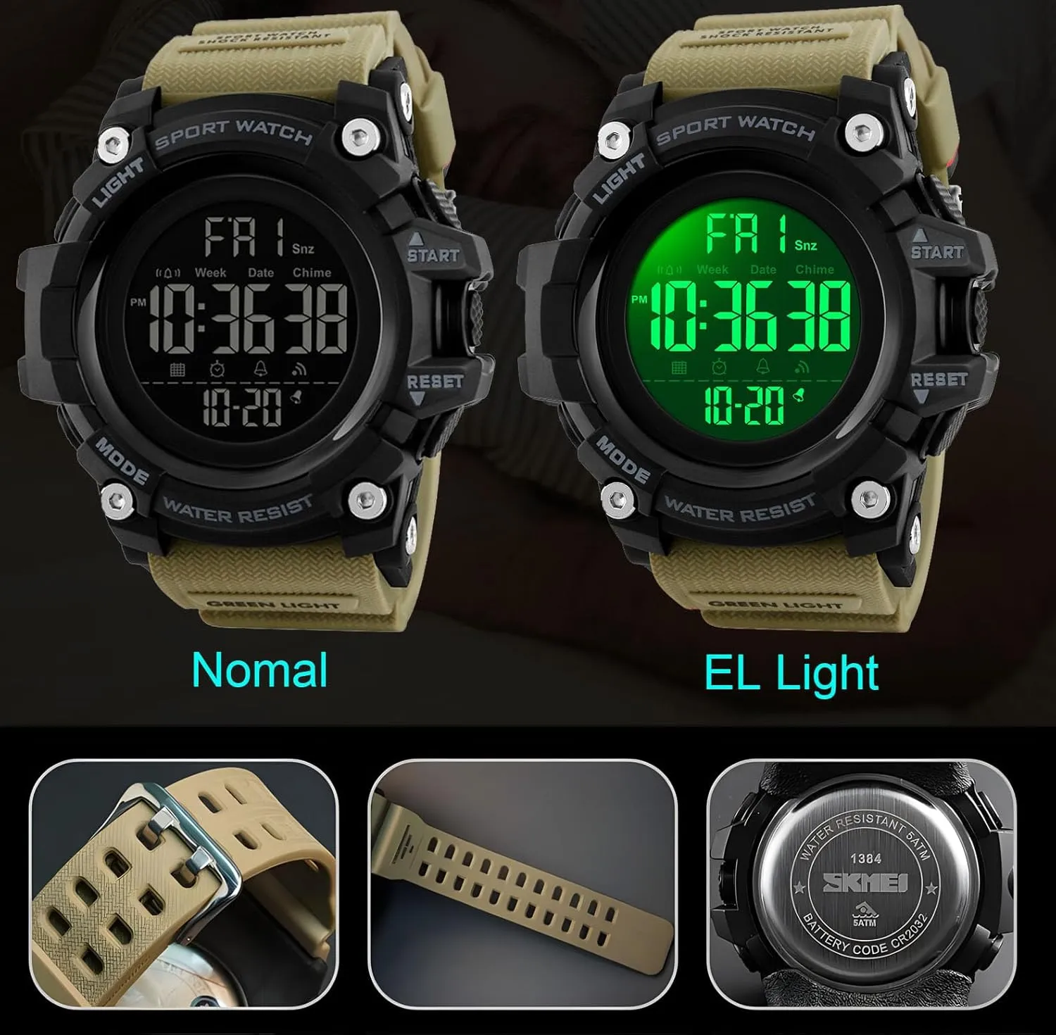 Watch Waterproof LED Electronic Digital Male Watch 12/24 Hour Multifunctional Watch Gosasa Men Sport Watch Countdown Stopwatch Watch Mens joint unfortunately almost blackbird Wrist 