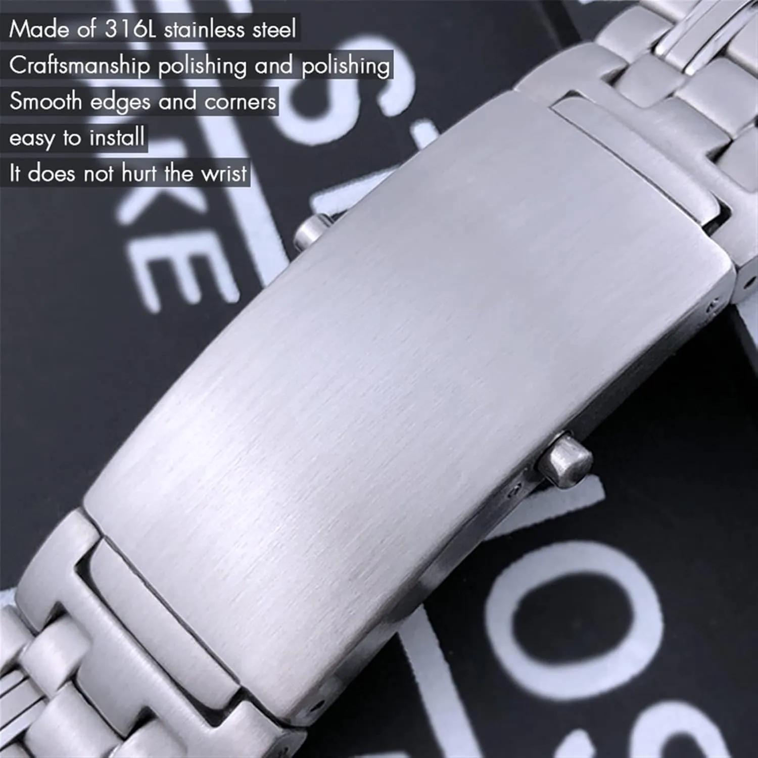 Watchband 007 Sea 300 AT150 Planet Ocean Watch weakness Strap Solid Bracelets 18mm 20mm 22mm 316L Stainless Steel 