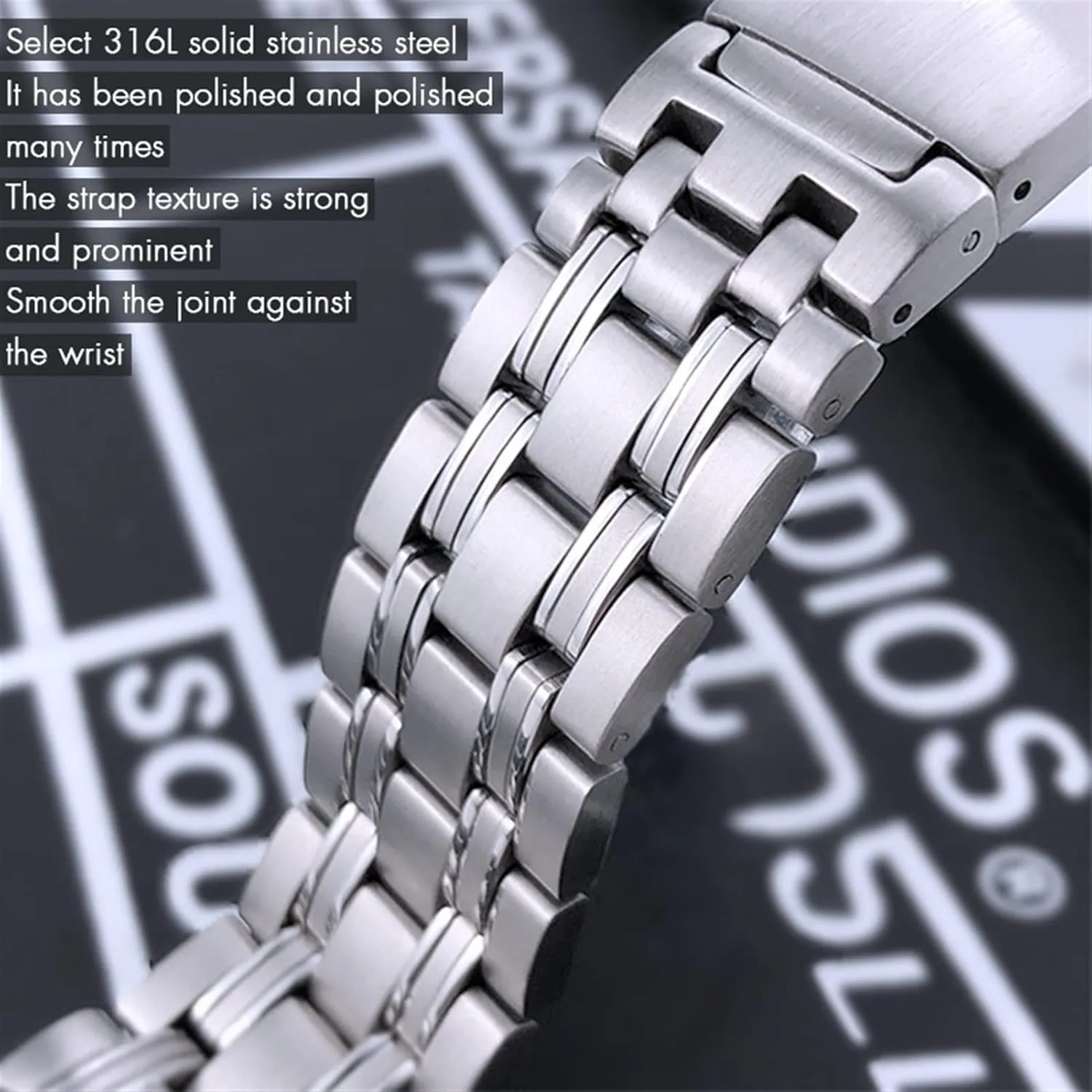 Watchband 007 Sea 300 AT150 Planet Ocean Watch weakness Strap Solid Bracelets 18mm 20mm 22mm 316L Stainless Steel 