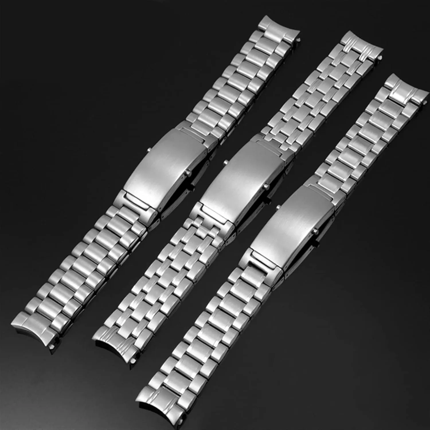 Watchband 007 Sea 300 AT150 Planet Ocean Watch weakness Strap Solid Bracelets 18mm 20mm 22mm 316L Stainless Steel 