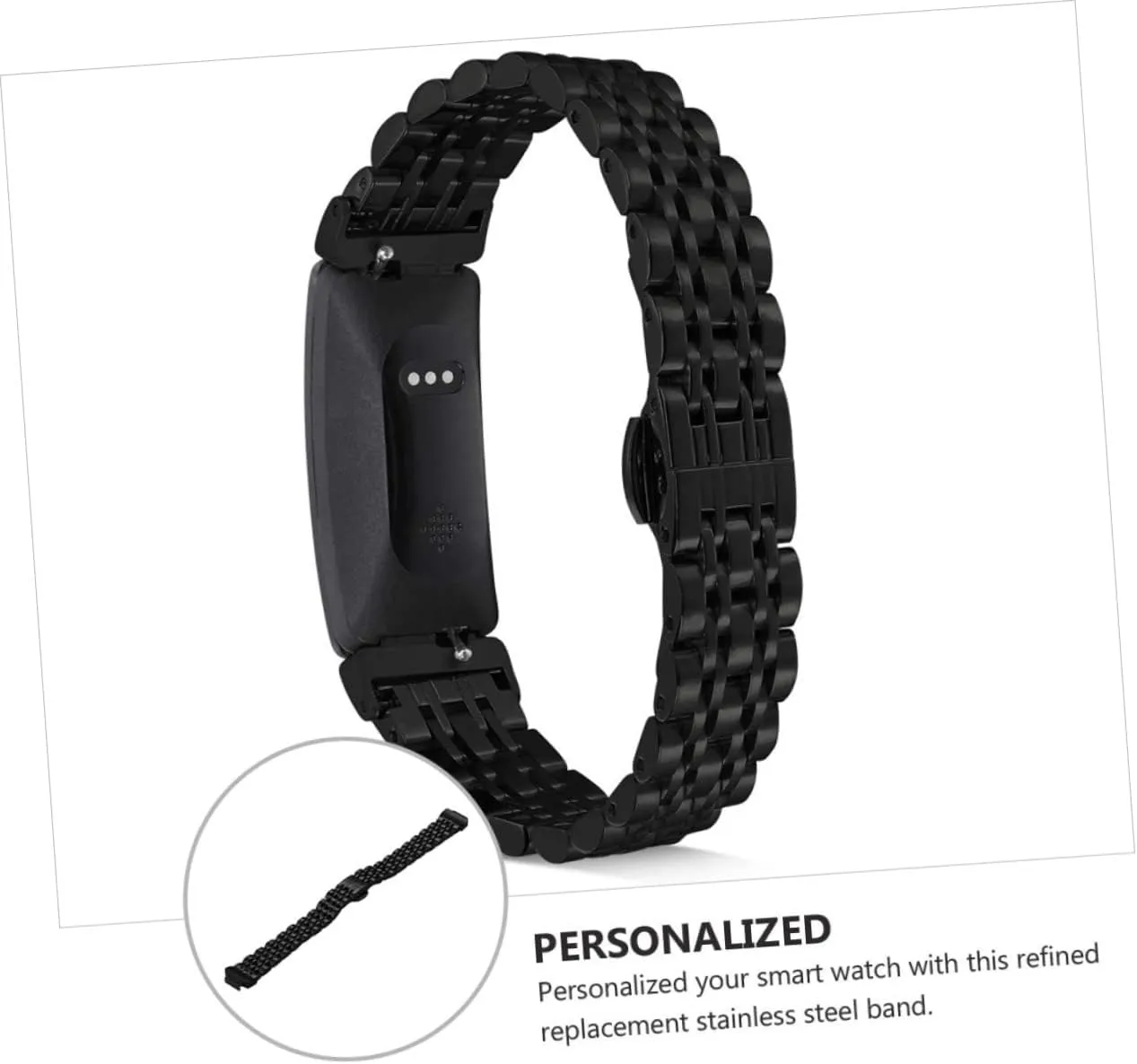 Watchband Bands Watch Band Replacement Parts Seven Beads Set spaceship couple Strap Cell Phone Accessories Stainless 