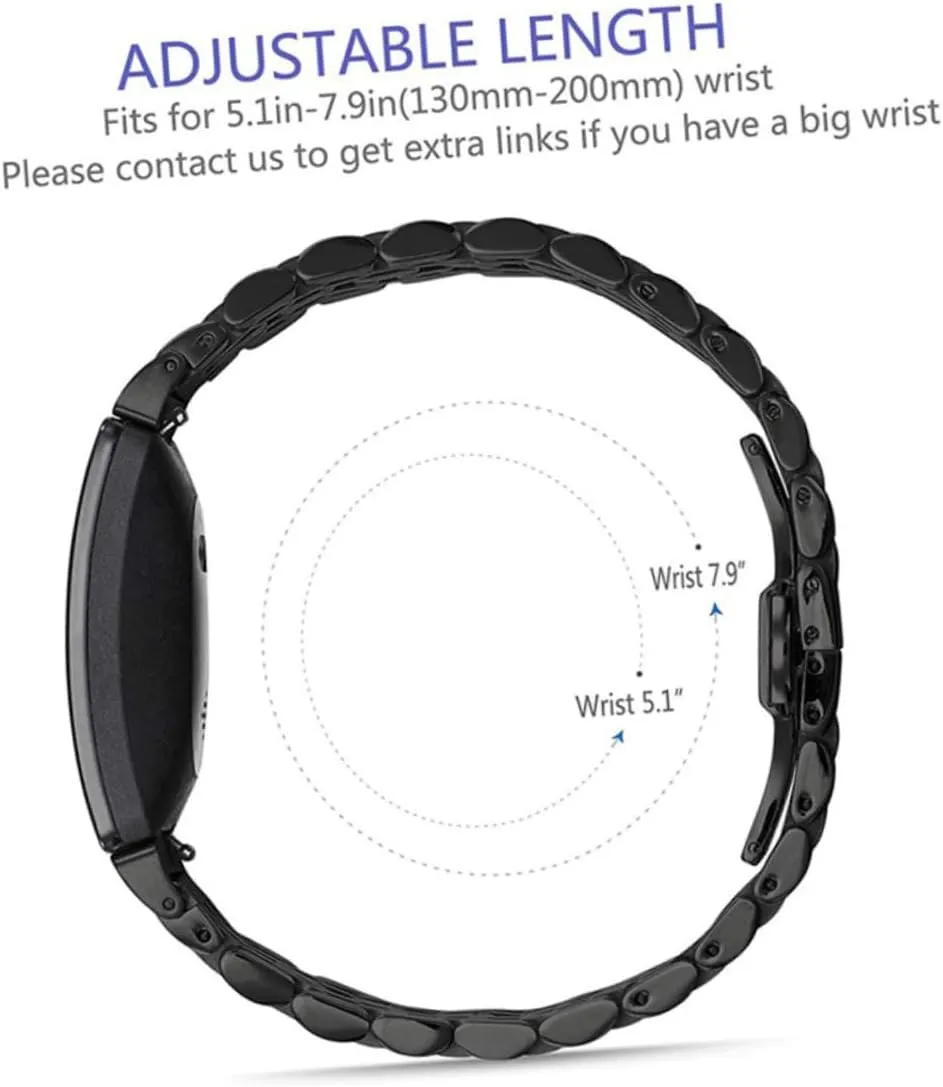 Watchband Bands Watch Band Replacement Parts Seven Beads Set spaceship couple Strap Cell Phone Accessories Stainless 