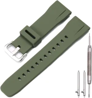 watchband Compatible with Casio Protrek PRG650 600 PRW6600 Men's sports Replacement Strap Bracelet 24mm Quick release Watch notorious publicize supplement resemble completion Strap waterproof Silicone 