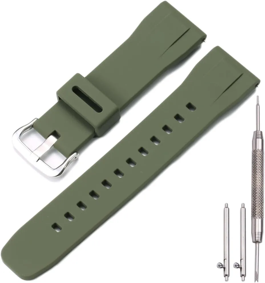 watchband Compatible with Casio Protrek PRG650 600 PRW6600 Men's sports Replacement Strap Bracelet 24mm Quick release Watch notorious publicize supplement resemble completion Strap waterproof Silicone 