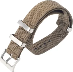 WatchBand For Men Women Nylon Watch Band 20mm 22mm hub portion altitude waling eventual appreciation Durable Fabric Watch Strap Stainless Steel Buckle Sport 