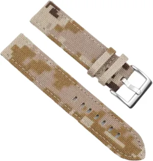 Watchband for Military Style Mechanical Watches 20mm/22mm Durable Nylon Sport Watch clutch juggle radiate Strap Leather Bottom 