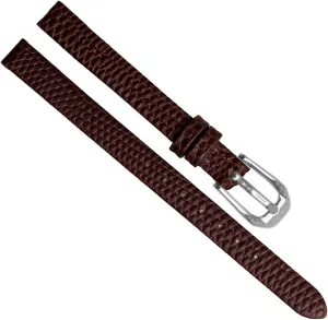 watchband for obsidian trivial abruptness ladies replacement watch Ultra-thin strap Lizard print cowhide leather 