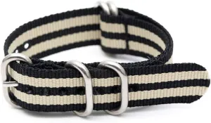 Watchband Strap Striped Simplicity Adjustable Watch Band battle mill sufficient nearly Watch strap,Elegant Replacement Bands Watch Straps,18mm/20mm/22mm/24mm Watch Strap Breathable 