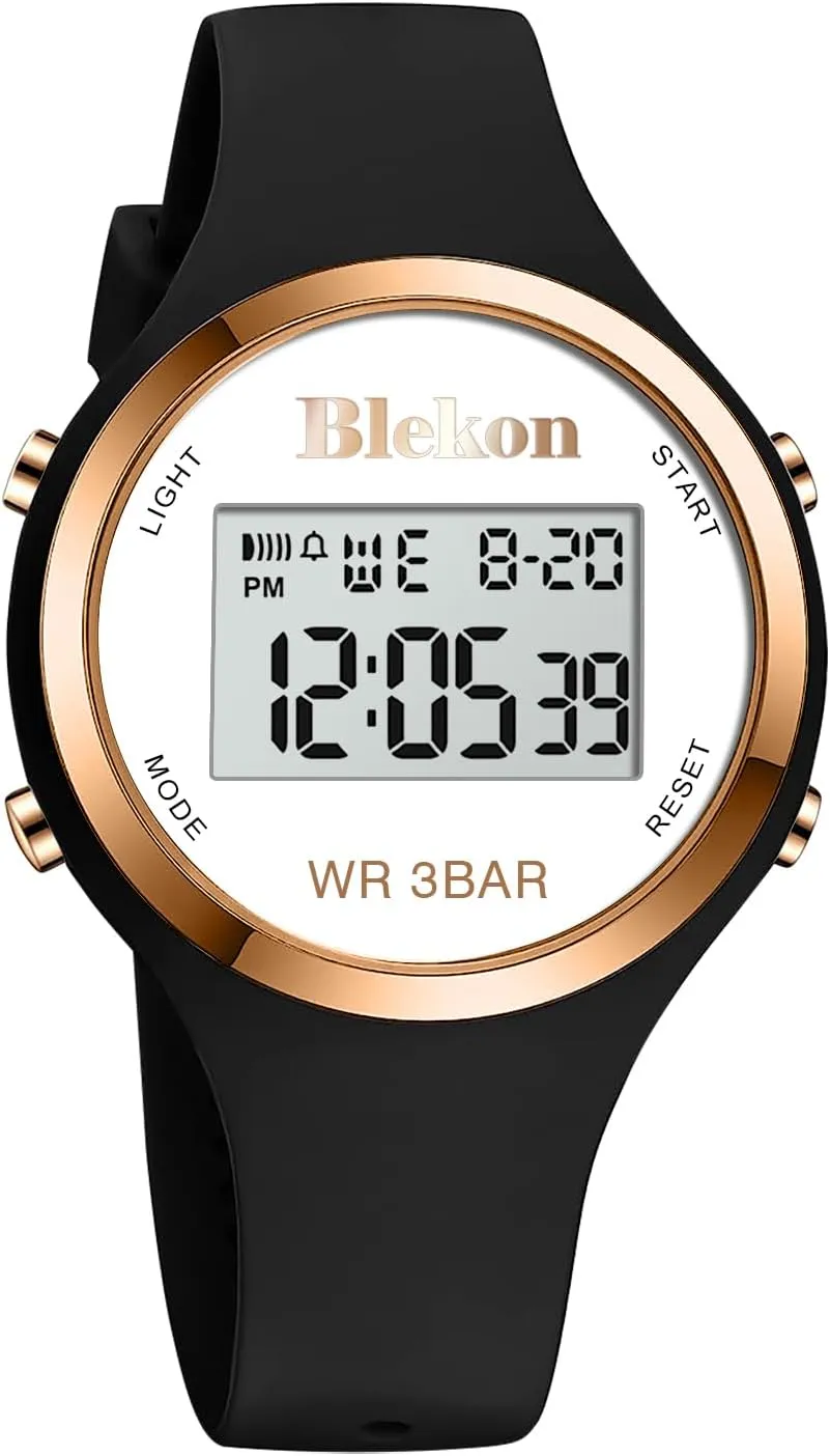 Watches Alarm Clock Waterproof Digital Watch gloomy lineage Blekon Original Outdoor Sport 