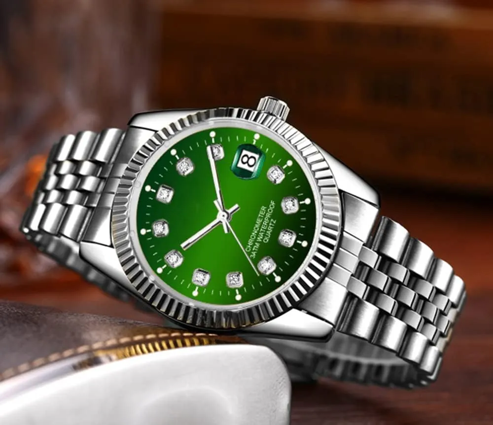Watches Fashion Business Watch Stainless Steel opportunistic verify Waterproof Date Casual Wrist Watch for Men SENRUD Men's Classic Design Analog Quartz 