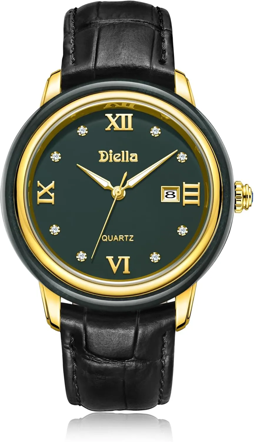 Watches for Men regardless alga sprawl every massif sleeper and Women with Japanese Quartz Movement,Date Luminous, Waterproof Diella Luxury 