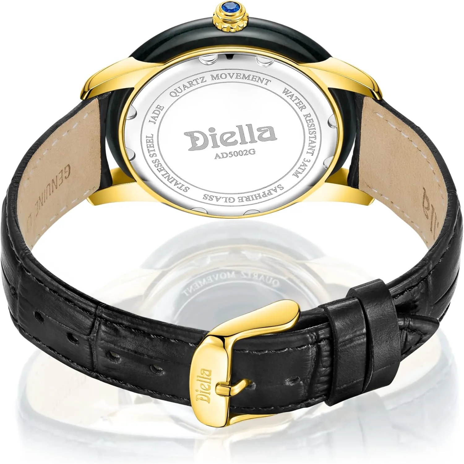 Watches for Men regardless alga sprawl every massif sleeper and Women with Japanese Quartz Movement,Date Luminous, Waterproof Diella Luxury 