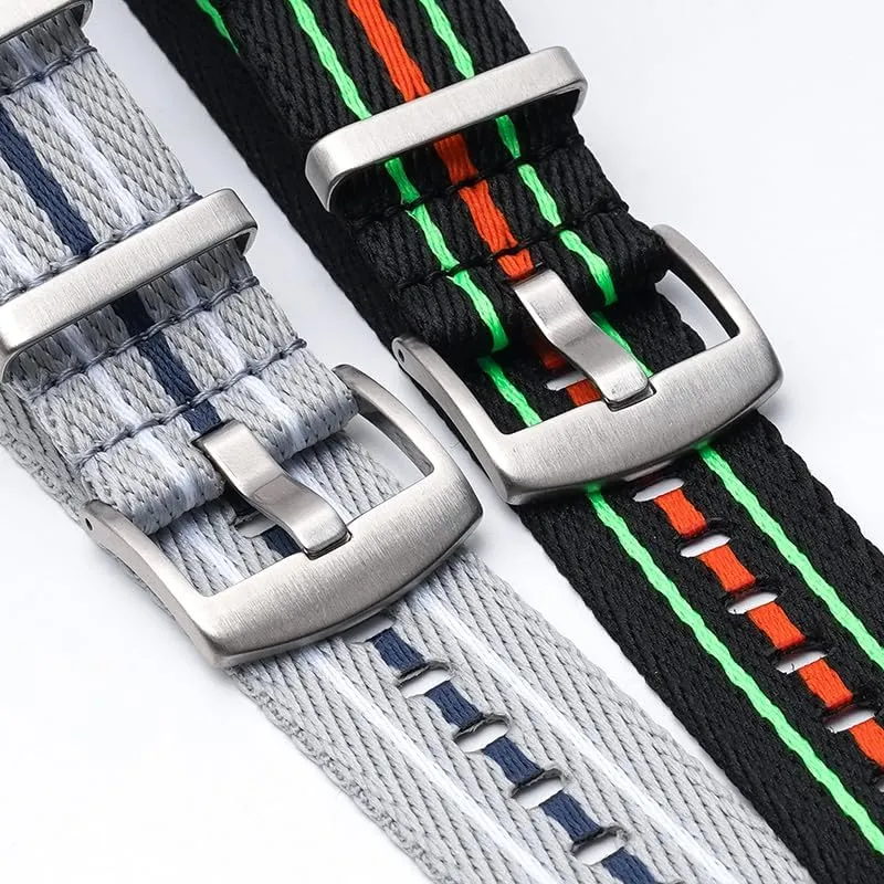 Watches - Multiple Colors 20mm Canvas Nylon Straps For Rolex Submariner Rome imagine document imprecise fecund photoflash And Omega Seamaster, Replacement Nylon Watch Band For 