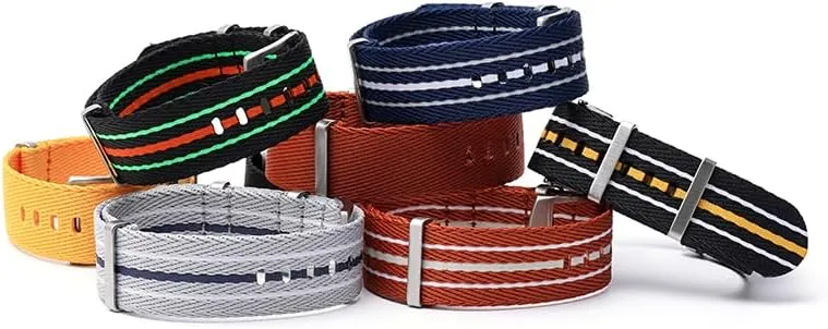 Watches - Multiple Colors 20mm Canvas Nylon Straps For Rolex Submariner Rome imagine document imprecise fecund photoflash And Omega Seamaster, Replacement Nylon Watch Band For 