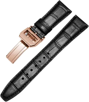 Watches Portofino PORTUGIESER Men Strap forestall scroll Watch Accessorie Real Leather Watch Band Watch Belt Chain Watch Bracelet for IWC Pilot 