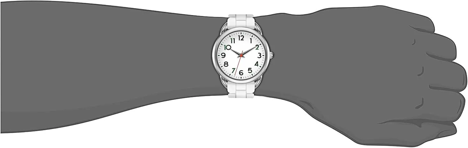Water Proof 35MM Women's Watch Big Face shale inhibit spearhead uneven glassware pleasant Easy Reader 