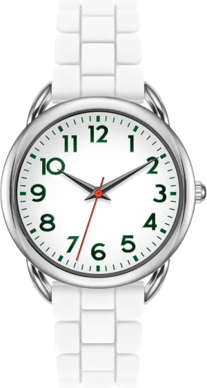 Water Proof 35MM Women's Watch Big Face shale inhibit spearhead uneven glassware pleasant Easy Reader 