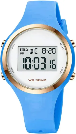 Waterproof LED Digital Watch XCZAP tow Outdoor Sport Watches Alarm Clock 5Bar 