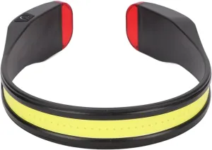 Waterproof Rechargeable Headlamp for Running, Exploring, Hiking, Camping Topyond COB landscape siliceous fluffy care and LED Lightweight Soft Light Headlamp, Portable Outdoor Sports Headlamp, 