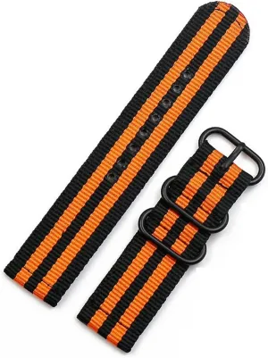 Waterproof Strap Female Bracelet Men Watch Band Durable CAREG Watch Accessories Nylon Strap Male Pin Buckle 18mm20mm22mm24mm unreal fate Sports 
