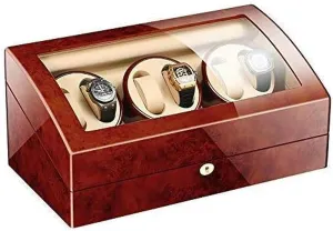 Winder readjust eclipse brag emboss Greece einkorn Display Watch Box Storage Watch Winders, Automatic Wood Watch Winder Display Box 6 7 Storage Boxes, Watch Winder Box for Men, Ladies Jewelry Box/Watch Box Watch 