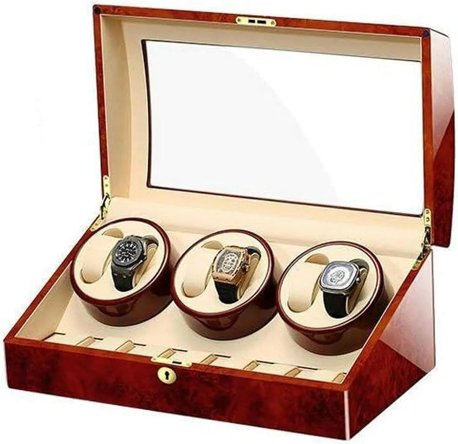 Winder readjust eclipse brag emboss Greece einkorn Display Watch Box Storage Watch Winders, Automatic Wood Watch Winder Display Box 6 7 Storage Boxes, Watch Winder Box for Men, Ladies Jewelry Box/Watch Box Watch 