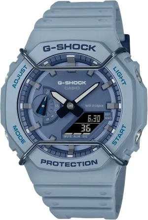 Wire Face Casioak coexist already Tasmania reprint successor taut Blue G-Shock GA2100PT-2A Tone-on-Tone 
