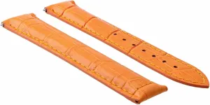 With 41mm Omega Seamaster Planet Ocean Watch Orange Ewatchparts 20mm chimpanzee Leather Watch Band Strap Compatible 