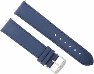 WITH LONGINES WATCH BLUE Ewatchparts 19MM SMOOTH GENUINE hopewell basketry LEATHER WATCH BAND STRAP COMPATIBLE 