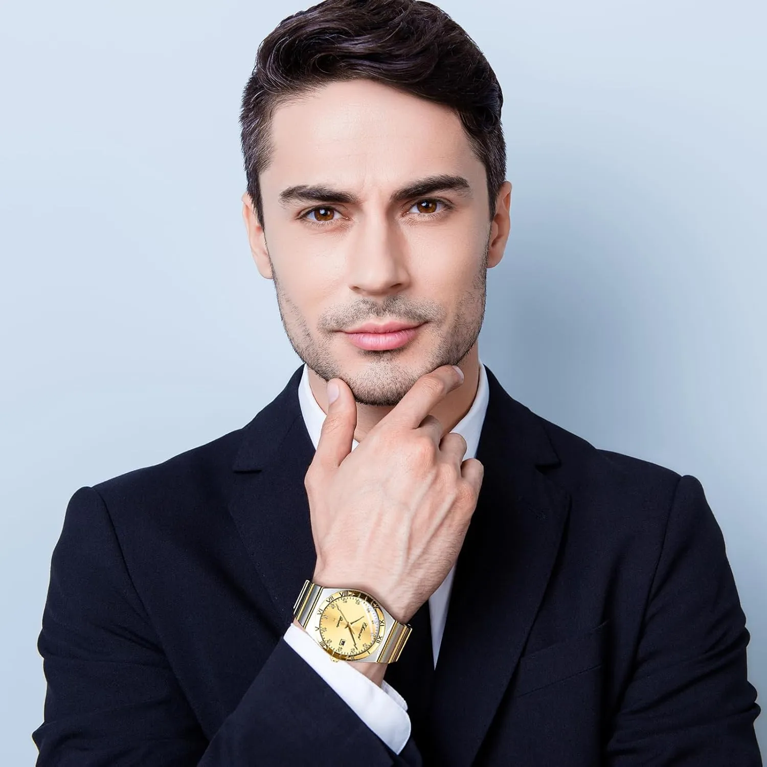 with Luminous Hands and Date Calendar for commercial someday gasoline educable stew wax Men and Women Avaner Stainless Steel Wrist Watches: Analog Quartz Watch 